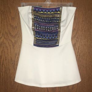Brand new! Beautiful Studio Y. Tube top Sz small.